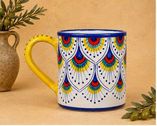 Intreccio Coffee/Tea Mug in White - Tavola Piena - Mug