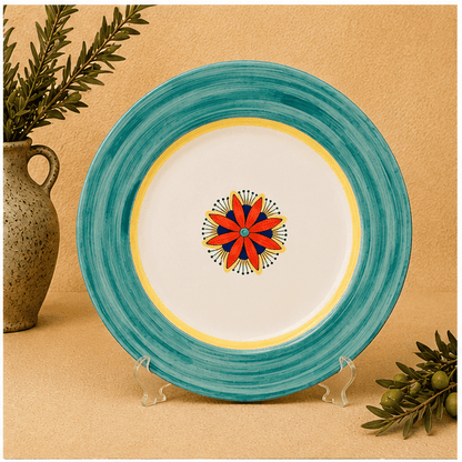 Intreccio Place Setting Bundle, in Teal - Tavola Piena - Placesetting