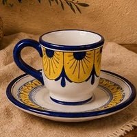 Stratificata Espresso Cup and Saucer Set - Tavola Piena - Mug