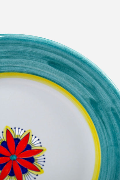 Intreccio Place Setting in Teal - Tavola Piena - Placesetting