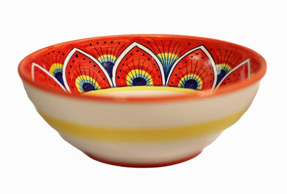 Intreccio Deep Soup/Pasta Bowl – Red - Tavola Piena - Deep Soup/Pasta Bowl