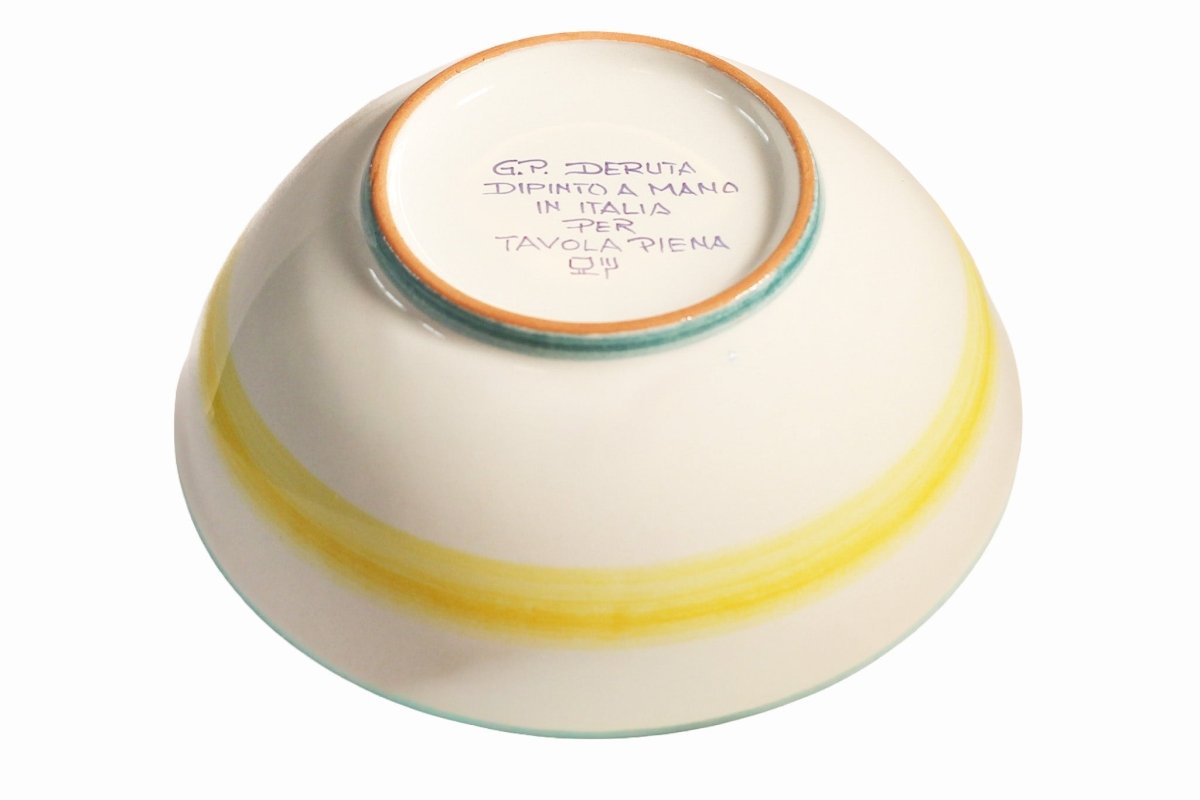 Intreccio Deep Soup/Pasta Bowl – Teal - Tavola Piena - Deep Soup/Pasta Bowl