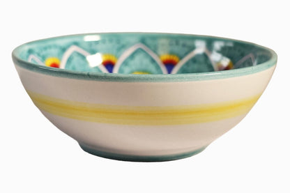 Intreccio Deep Soup/Pasta Bowl – Teal - Tavola Piena - Deep Soup/Pasta Bowl