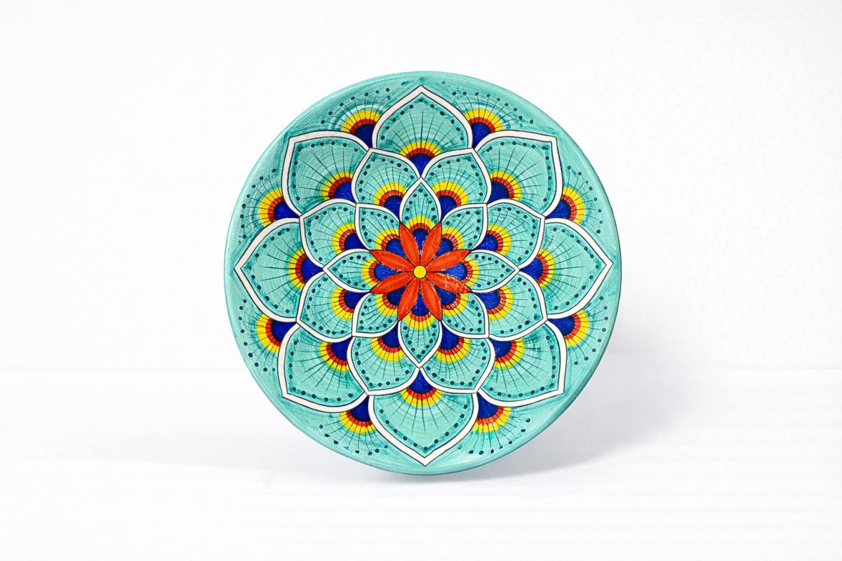 Intreccio Place Setting in Teal - Tavola Piena - Placesetting