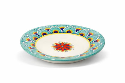 Intreccio Place Setting in Teal - Tavola Piena - Placesetting