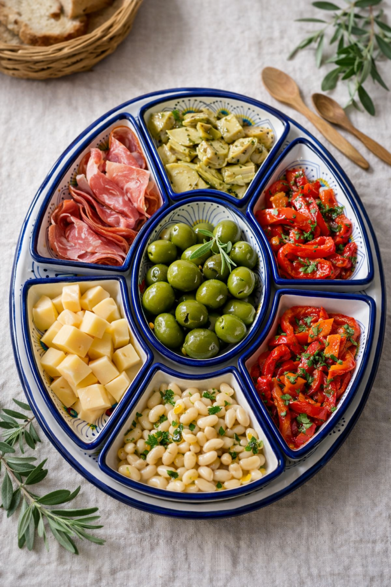 Intreccio Antipasto Platter (Antipasteria) - Tavola Piena - Serving Pieces