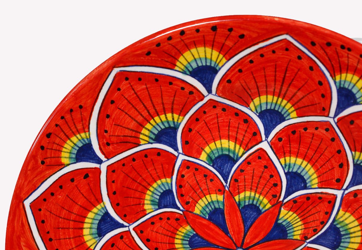 Intreccio Place Setting in Red - Tavola Piena - Placesetting