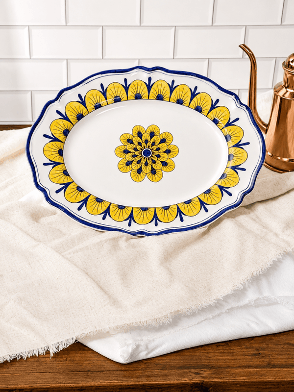 Stratificata Oval Serving Platter - Tavola Piena - Serving Pieces