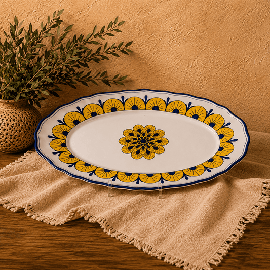 Stratificata Oval Serving Platter - Tavola Piena - Serving Pieces