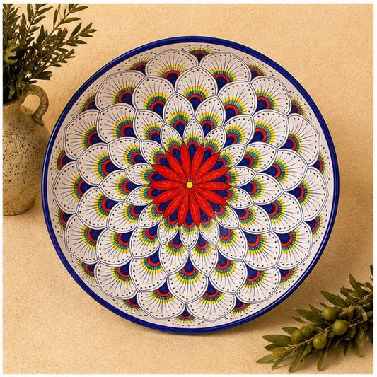Intreccio Large Serving Bowl, in White - Tavola Piena - Serving Pieces